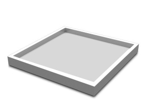 Квадратный лоток из смолы