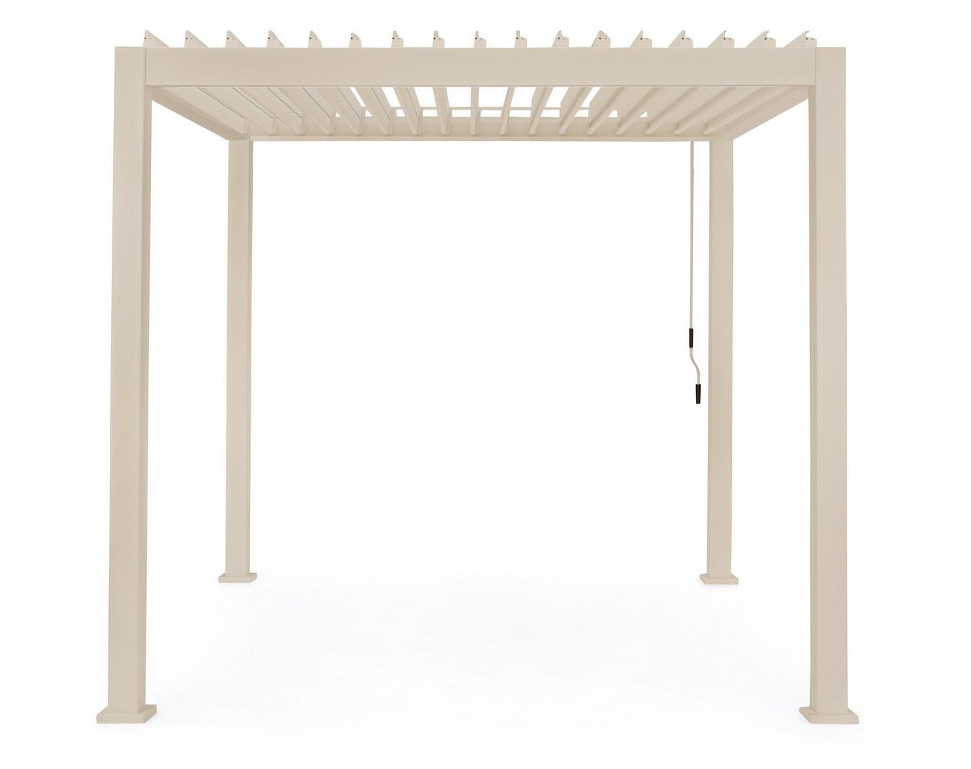 Самонесущая пергола из алюминия с поворотными пластинами BIZZOTTO OCEAN ARCH-00042235 - Вид №84