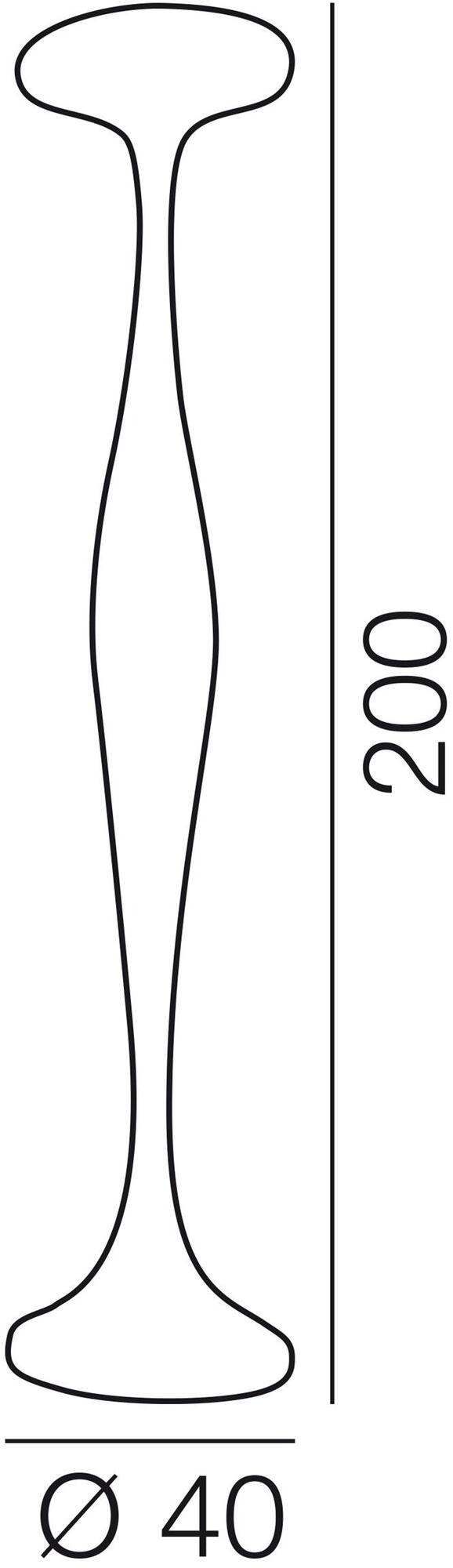 KUNDALINI Торшер из стекловолокна с диммером E.t.a sun-id-1344891 - Вид №2