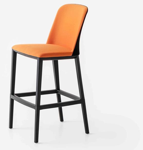 GABER Высокий табурет из ткани с подставкой для ног Manaa sun-id-1445395 - Вид №1