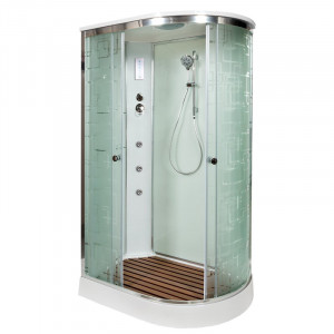 ЕМ4512 L с электрикой (эл.) Душевая кабина DETO Серия EM