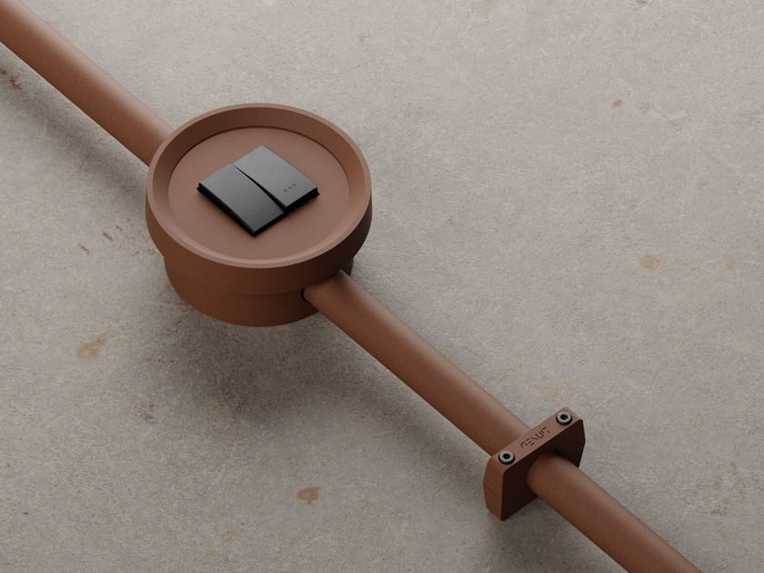 Окрашенная алюминиевая электрическая коробка Genuit Corten ARCH-00096863