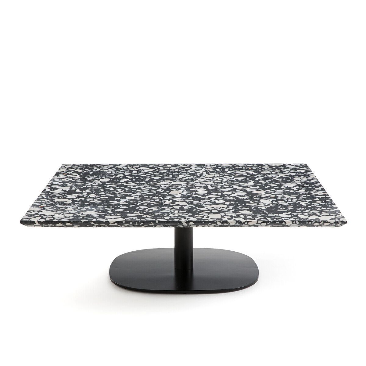 Низкий квадратный журнальный столик в венецианском терраццо AMPM STONI ARCH-00047524 - Вид №1