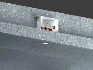 Buzzi & Buzzi Круглый встраиваемый светодиодный светильник из алюминия The main collection