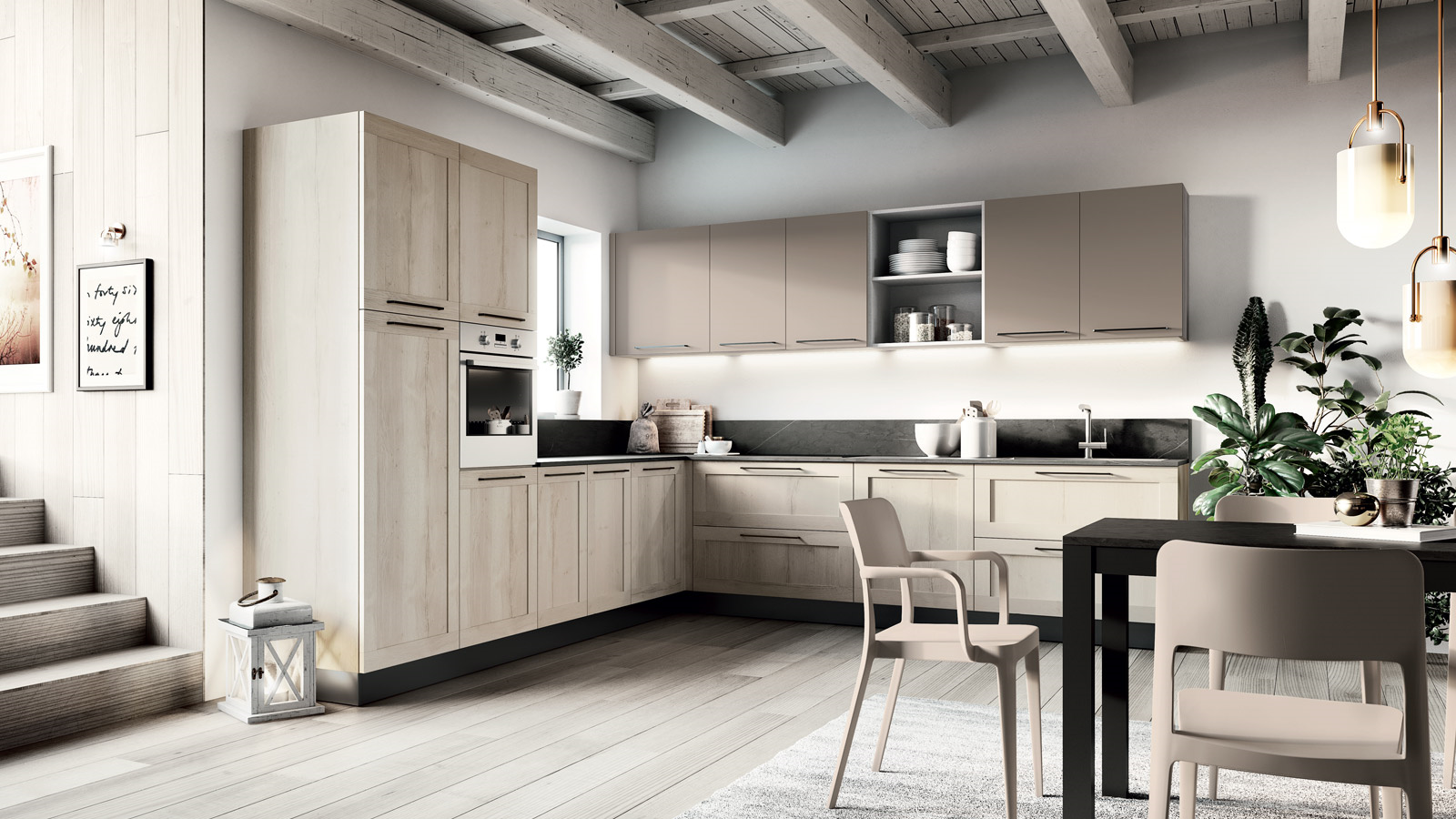 Easy 020  Кухонный гарнитур Ar-Due Colore matt 