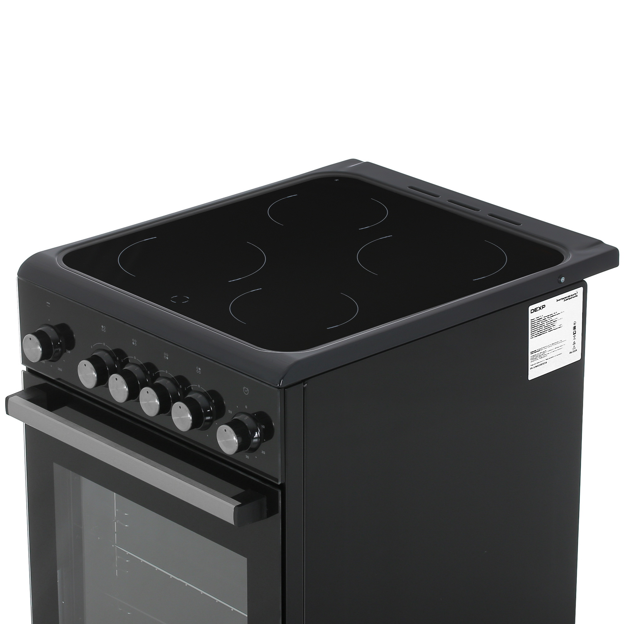 9082376 Электрическая плита DEXP E25-1B черный STDN-0000232 - Вид №8
