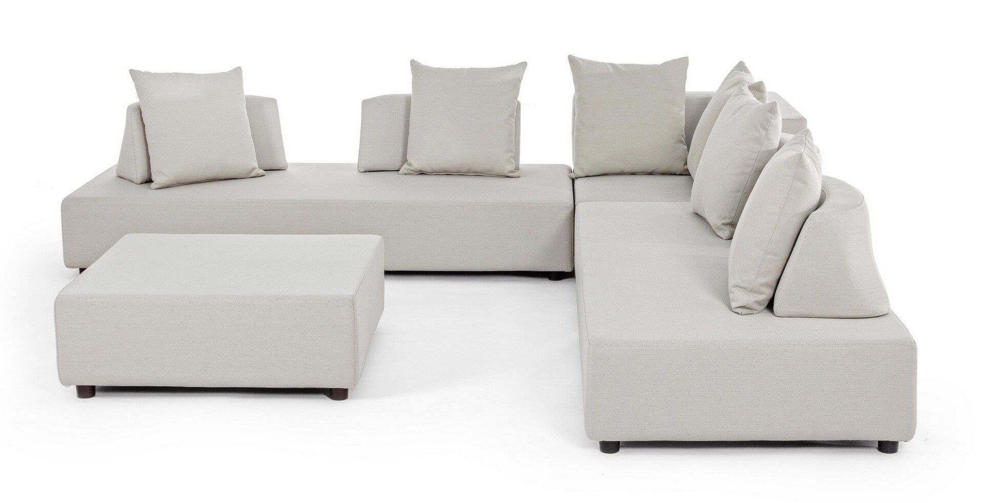 Угловой садовый диван из ткани BIZZOTTO Piper ARCH-00131947 - Вид №4