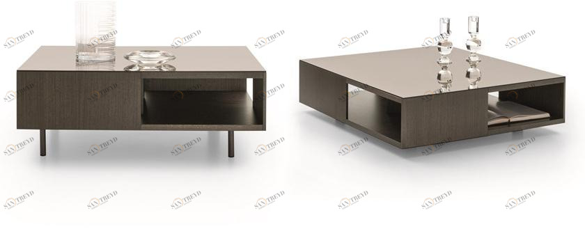 Ditre Italia Квадратный журнальный столик с вещевым ящиком Union sun-id-1366250