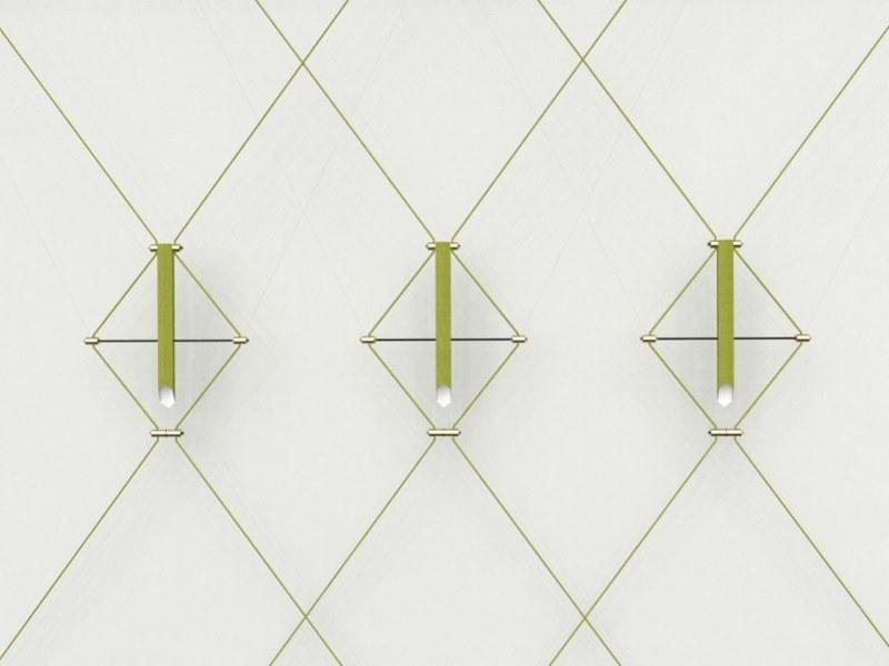 designheure Светодиодный настенный светильник из стали Mozaik Xcross3moz - Вид №2