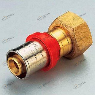 Муфта с американкой ВР 16х1/2" пресс TIEMME 1650034