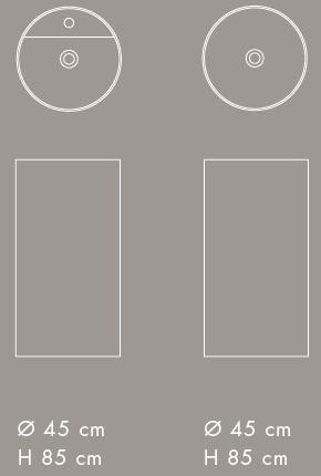 Напольная раковина стоящая овальная Nic Ovvio sun-id-1397206 - Вид №5