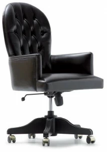 OPERA CONTEMPORARY Кожаное кресло руководителя на колесиках