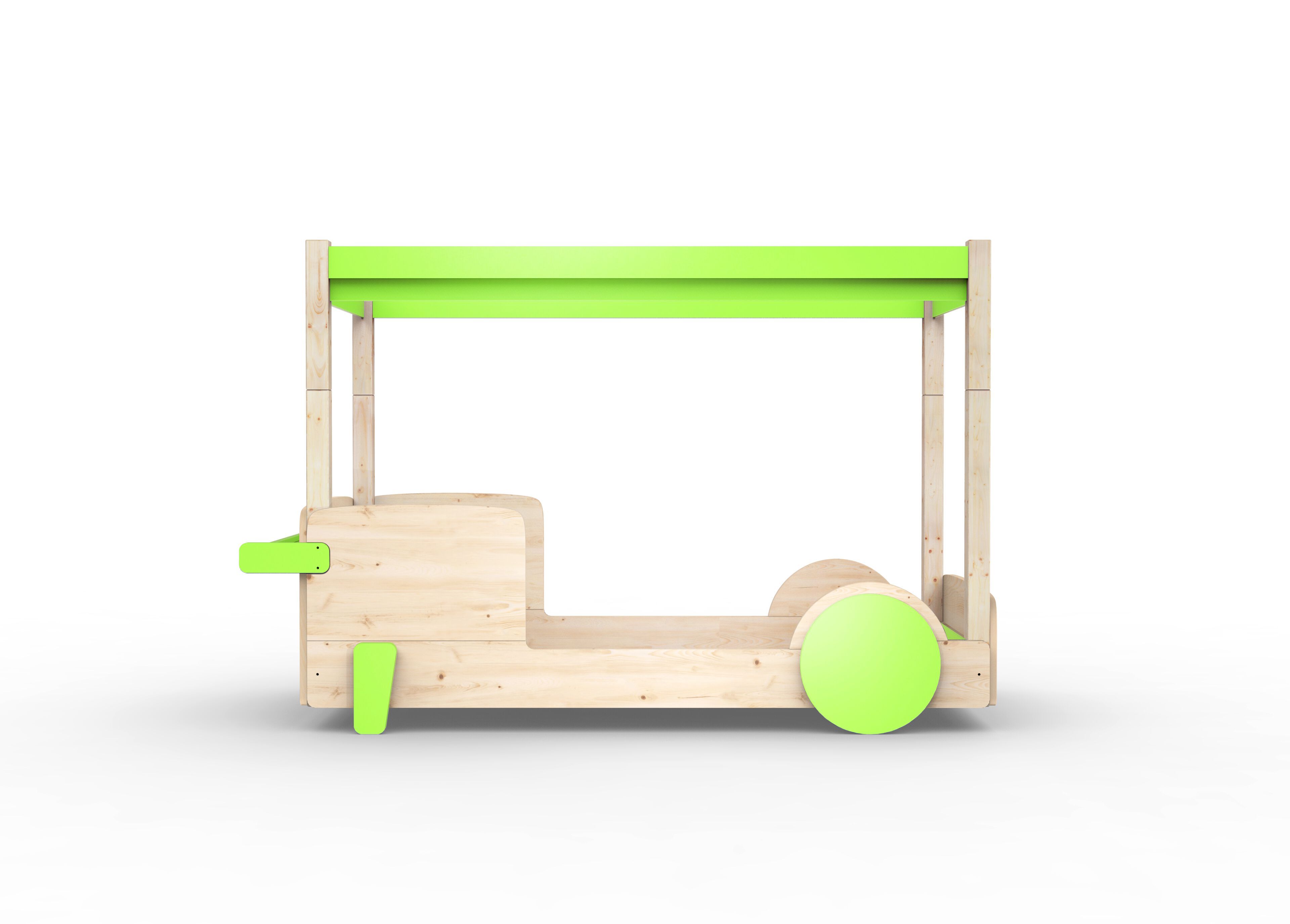 Деревянная односпальная кровать с балдахином Mathy by Bols ARCH-00085571 - Вид №31