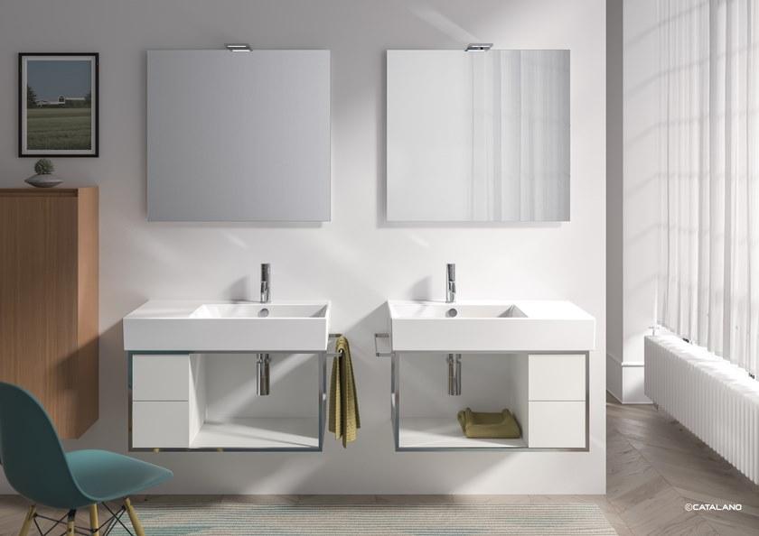 Накладная раковина на столешницу  овальная CERAMICA CATALANO Premium sun-id-1443070 - Вид №8