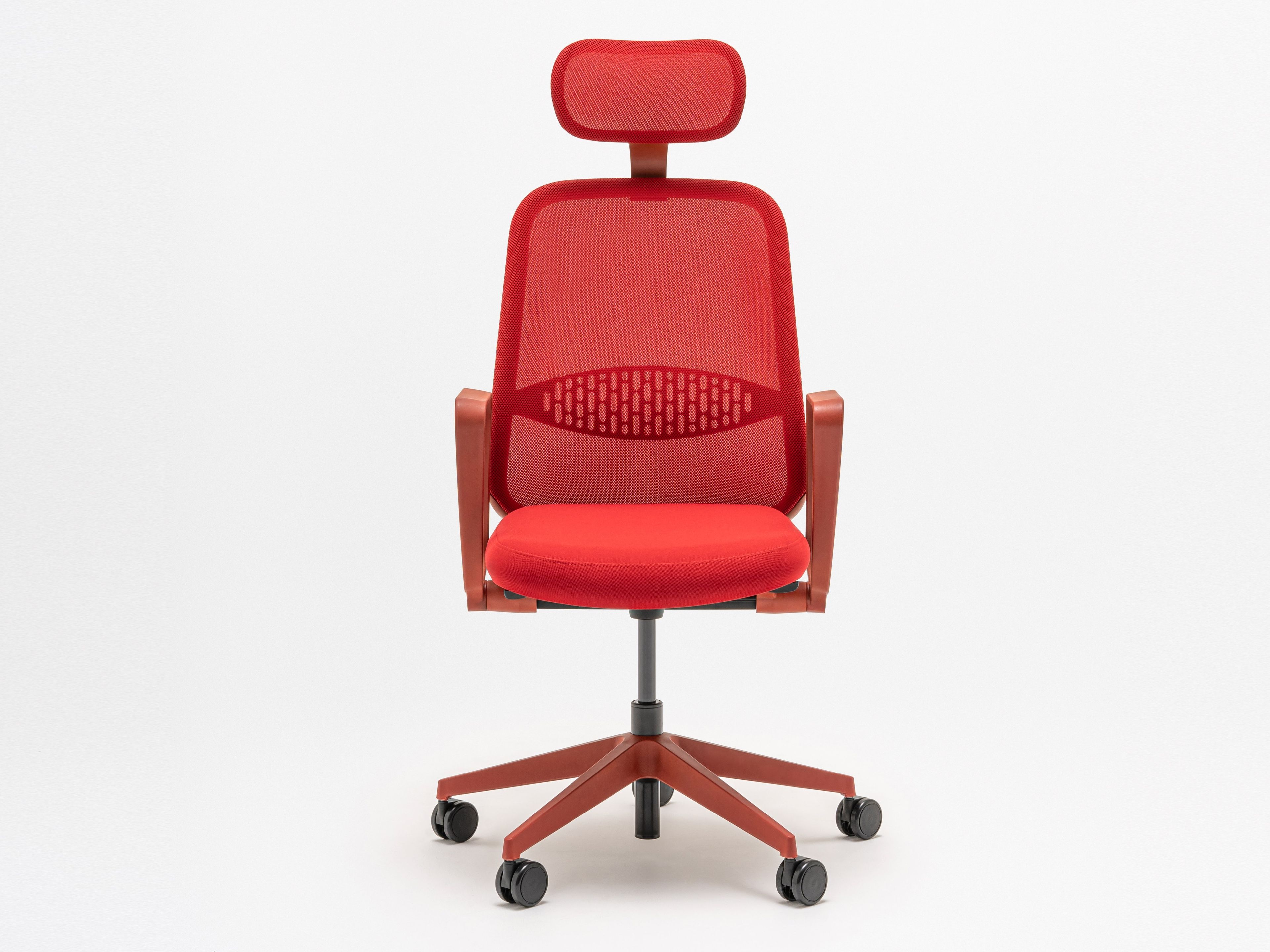 Тканевый поворотный офисный стул с подголовником MDD HI DRIVE ARCH-00116456 - Вид №6