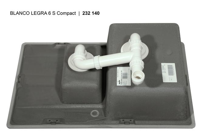 521306 Кухонная мойка Blanco Legra 6 S Compact шампань  Blanco Legra Шампань - Вид №2