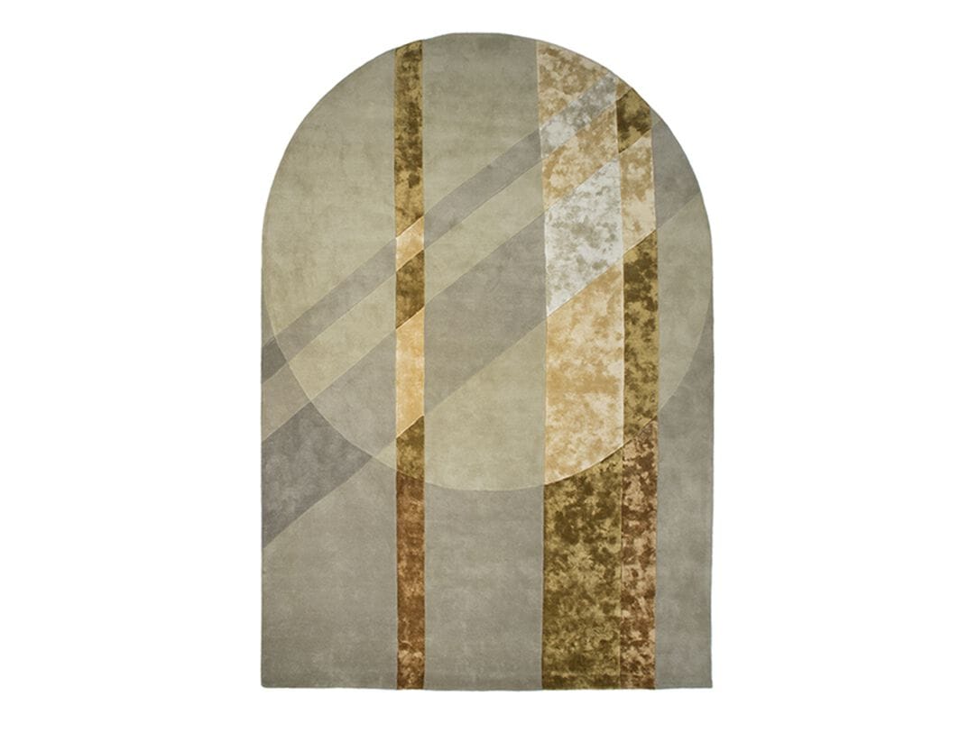 Полосатый ковер Natuzzi Italia LUCE ARCH-00133120