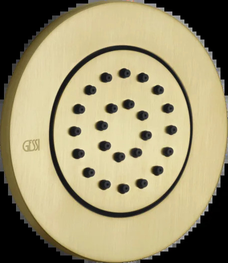 Корпус реактивного двигателя 32982 716 Gessi Ventaglio PVD С ЗОЛОТОЙ ЩЕТКОЙ