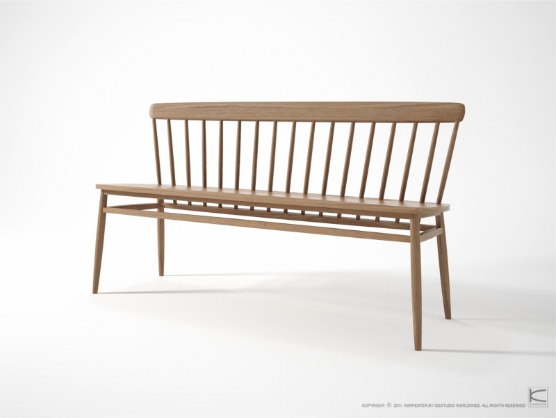 166_404 Скамья Karpenter Twist - Вид №1