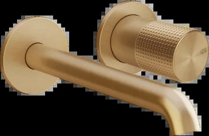 Смеситель для умывальника 70488 726 Gessi Habito ТЕПЛАЯ БРОНЗА BR. PVD