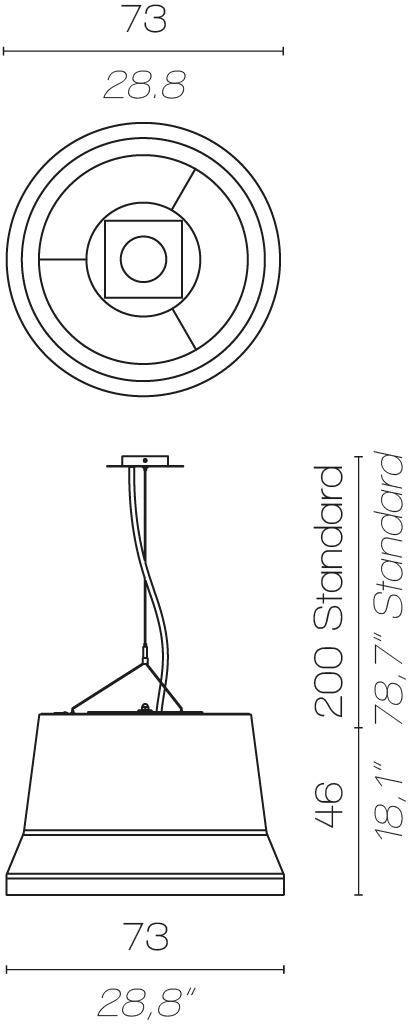 Contardi Подвесной светильник Audrey sun-id-1397025 - Вид №8