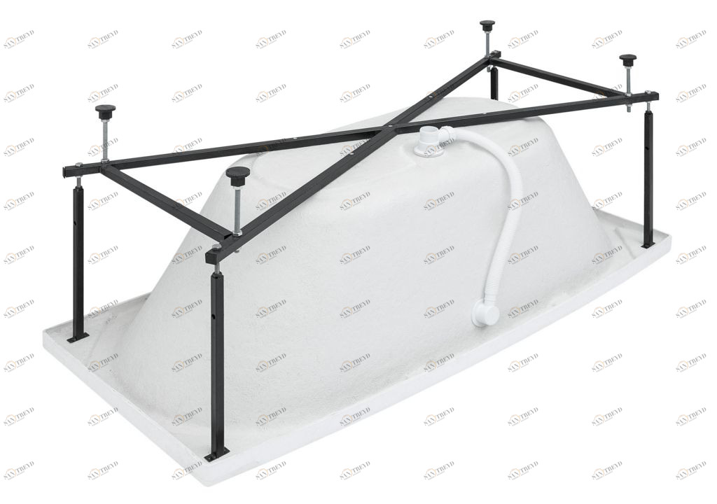 Каркас сварной для ванны IZABELLA 160*70/75 (169197) Aquanet 00169197