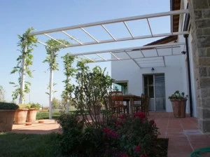 CAGIS Пристенная пергола из стали