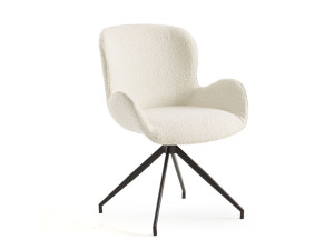 Тканевый поворотный стул