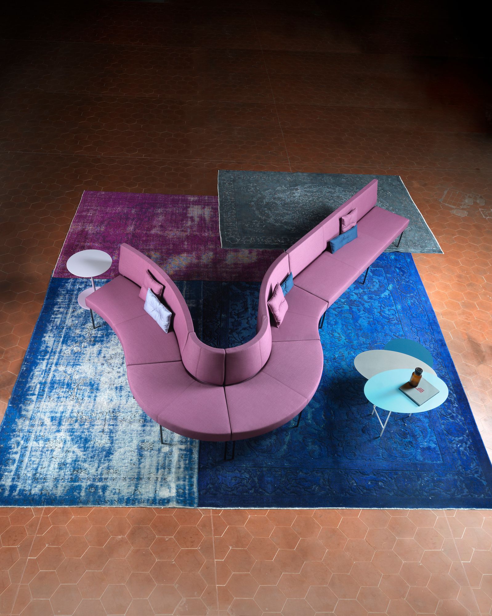 Высокий круглый журнальный столик SITIA TONDO ARCH-00105296 - Вид №8