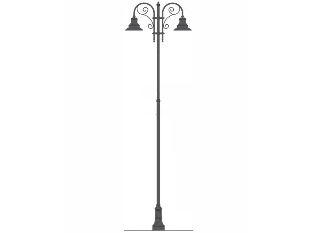 Чугунный уличный фонарь EUROCOMITALIA KEMONIA ARCH-00066281 - Вид №1