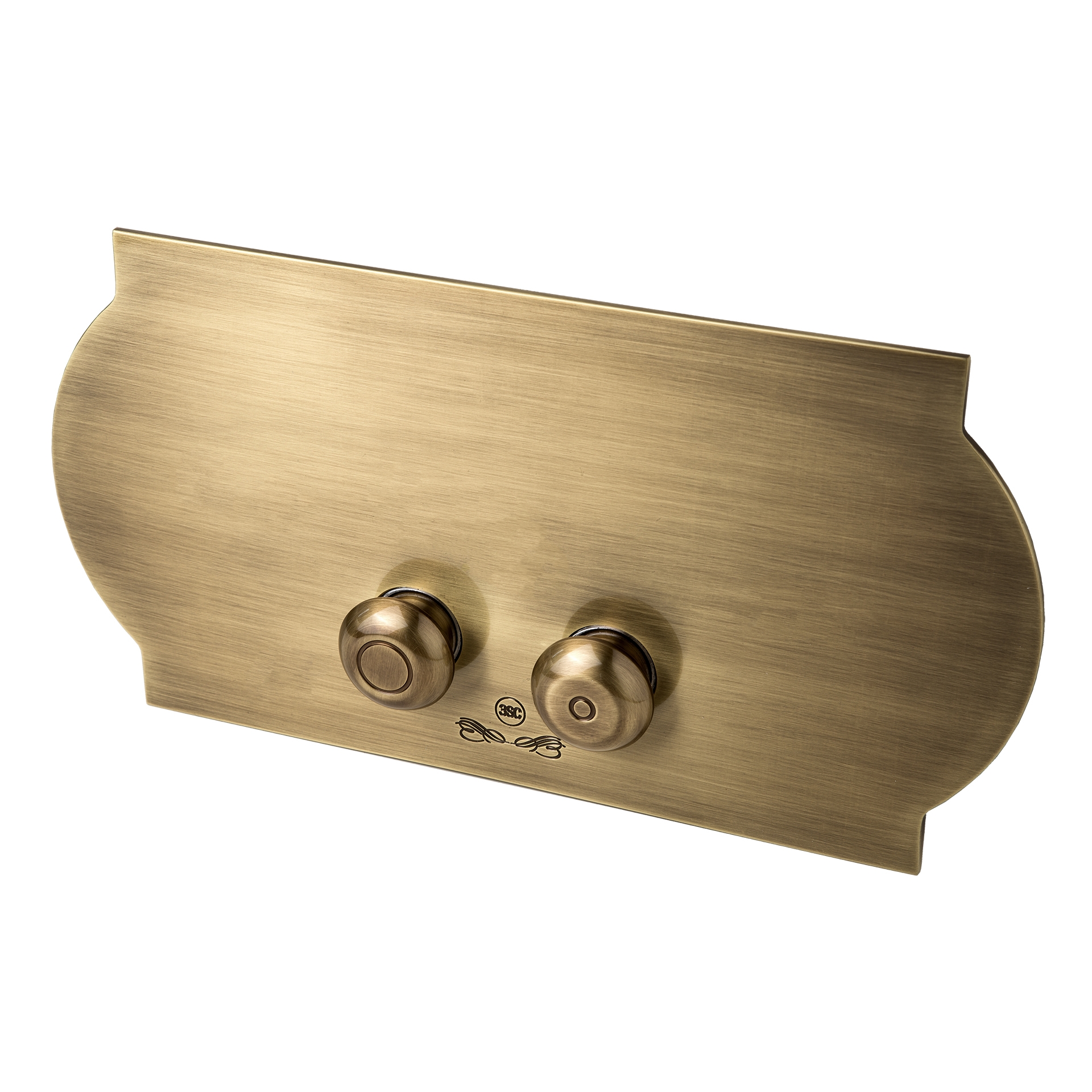 SPL00 3SC Панель управления для встроенного бачка мод. Geberit Italia, совместимый с SIGMA 8 - SIGMA 12 - GEBERIT - UNICA+COMBIFIX - DUOFIX - UP320 или аналогичный. Доступен во всех вариантах отделки нашего ассортимента Classico Treesseci 3SC - Вид №2