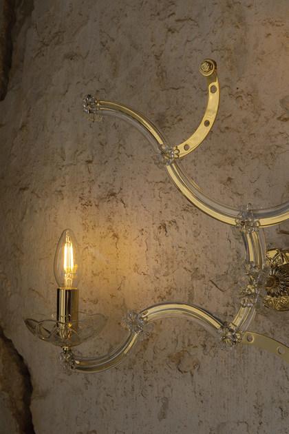 Karman Настенный светильник из железа и стекла Ghebo sun-id-1456397 - Вид №2