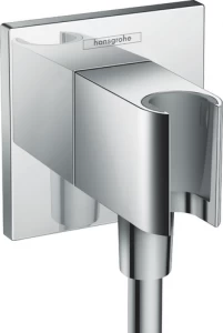 26486000 FixFit Настенная розетка квадратная с держателем для душа Hansgrohe