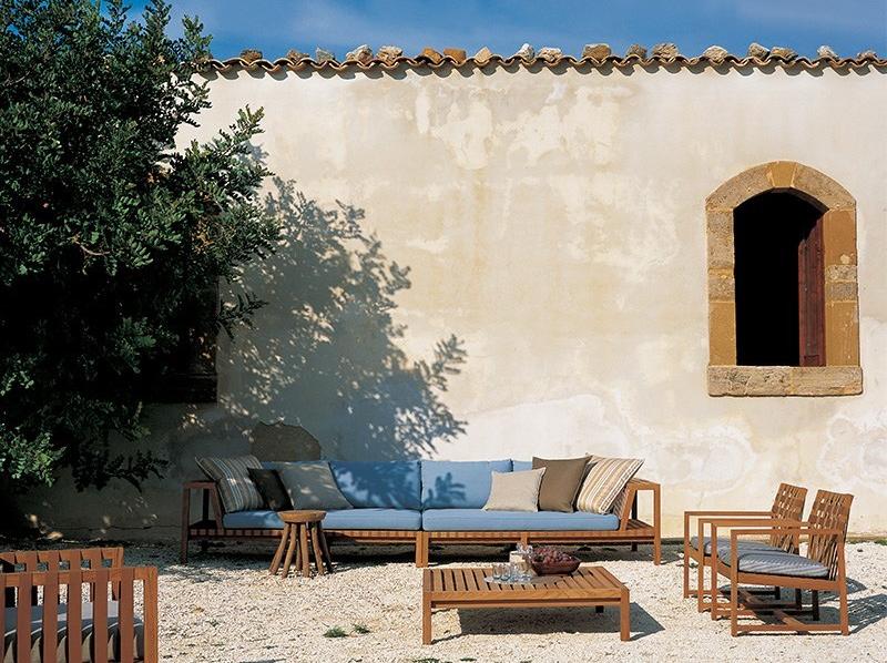 RODA Садовое кресло из тика с подлокотниками Network sun-id-1508932 - Вид №2