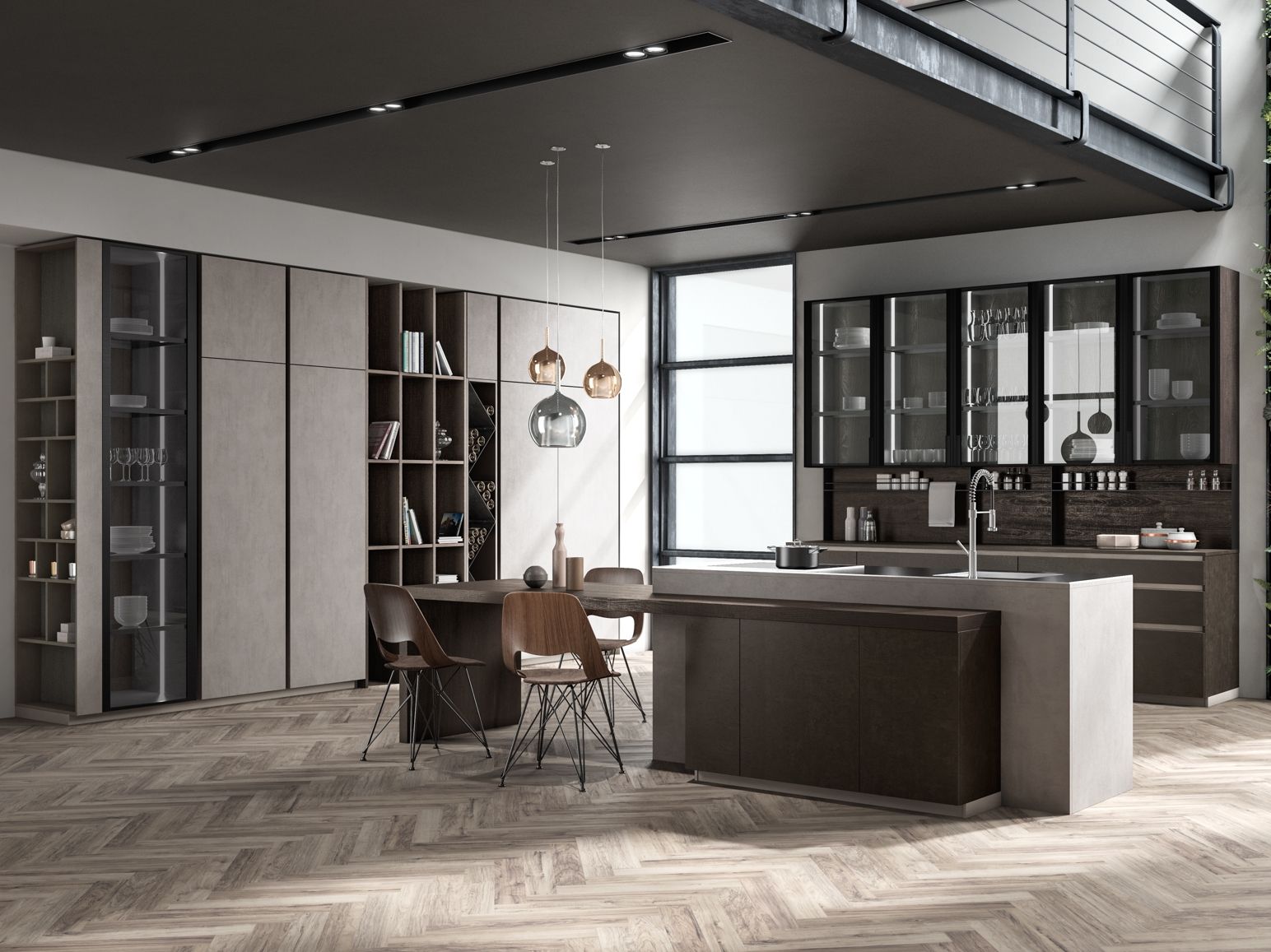 Кухня с островом Floritelli Cucine ARCH-00135583