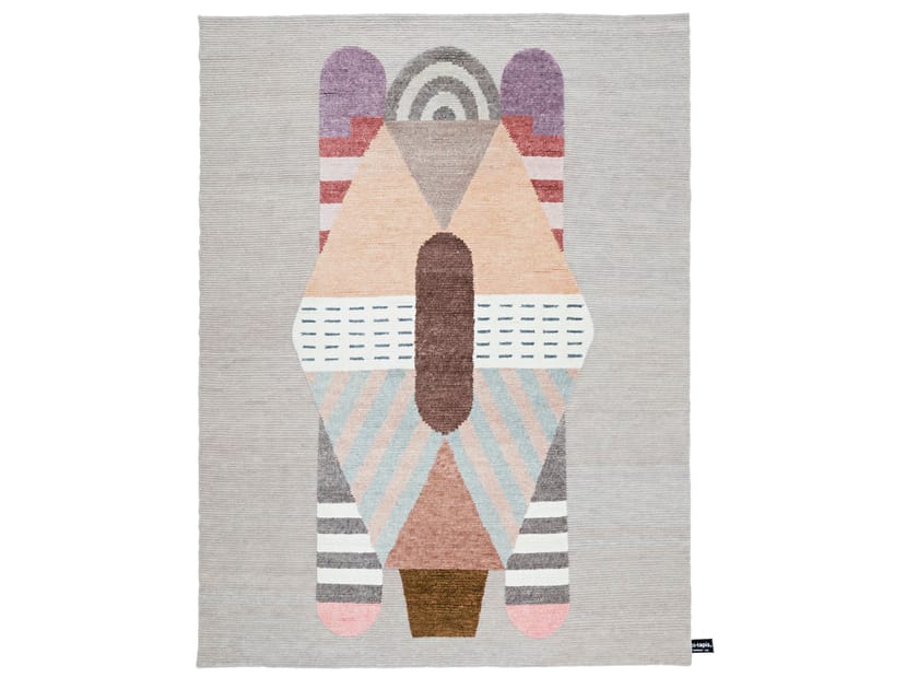 Ковер ручной работы с геометрическим рисунком cc-tapis подпись ARCH-00113965