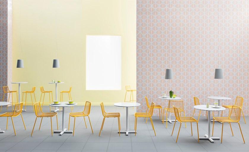 Pedrali Высокий садовый табурет с подставкой для ног Nolita 3657 - Вид №13