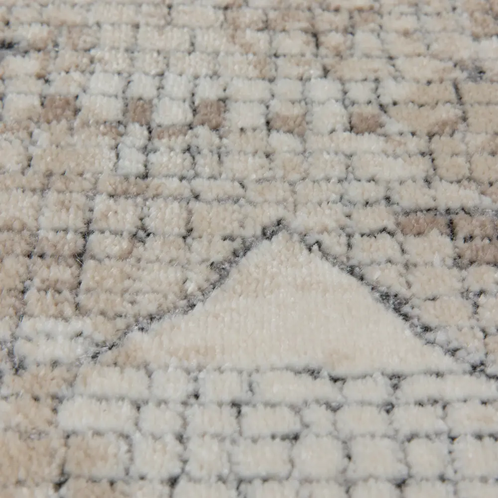 Ковер полипропилен Nika 0A863A 60х110 см цвет бежевый STLM-2148845 - Вид №3