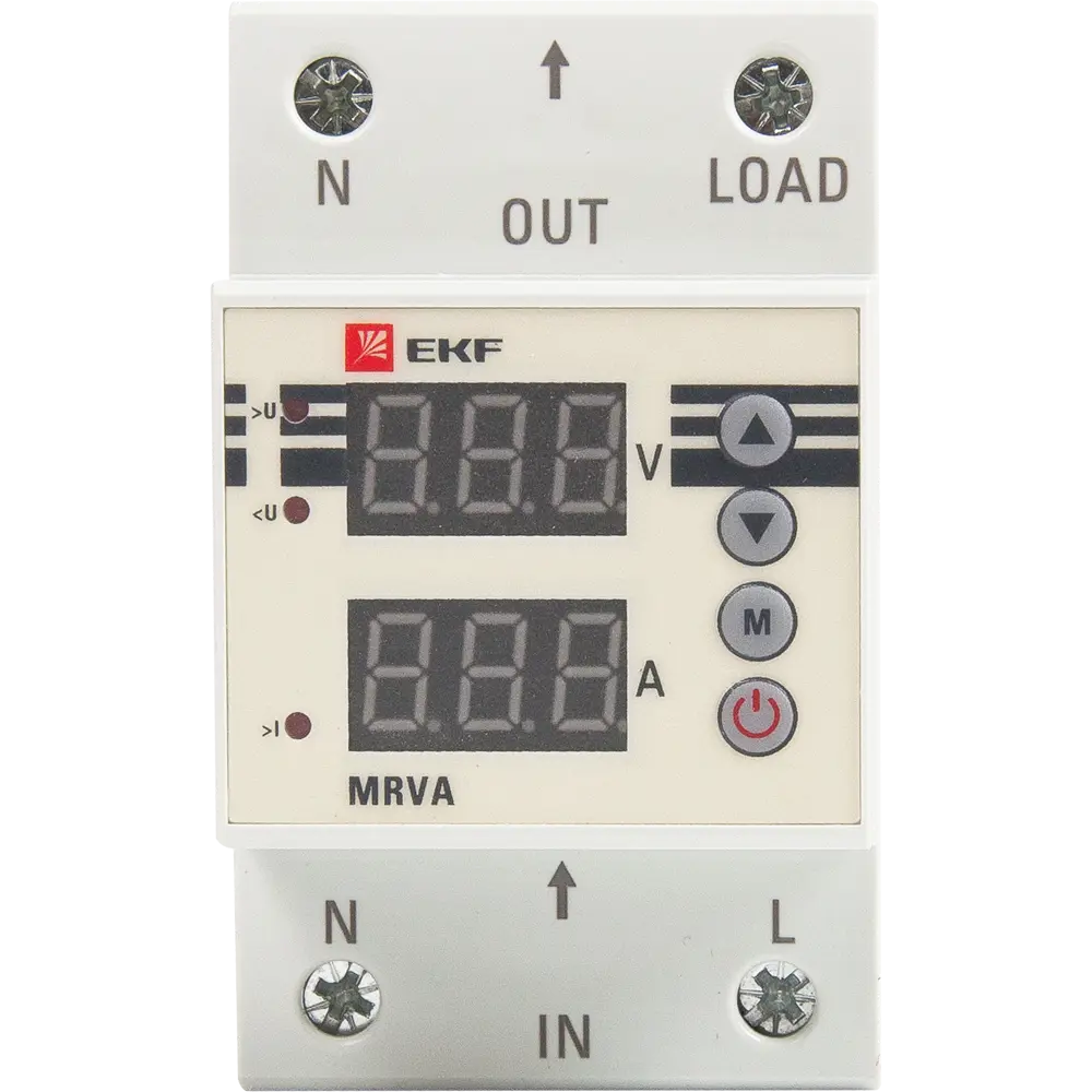Реле напряжения и тока EKF MRVA 50A с дисплеем STLM-2166849 - Вид №1