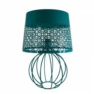 Лампа настольная бирюзовая Seven Fires "Карвед" 39103.01B SEVEN FIRES КАРВЕД 00-3907814 Бирюзовый
