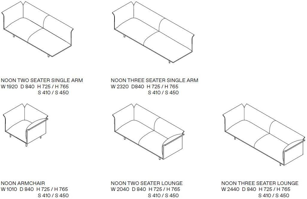 Ross Gardam Диван из ткани Noon sun-id-1446892 - Вид №7
