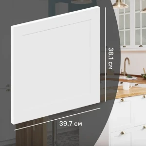 Фасад кухонного шкафа Ньюпорт 39.7x38.1 см KONSENSA МДФ цвет белый