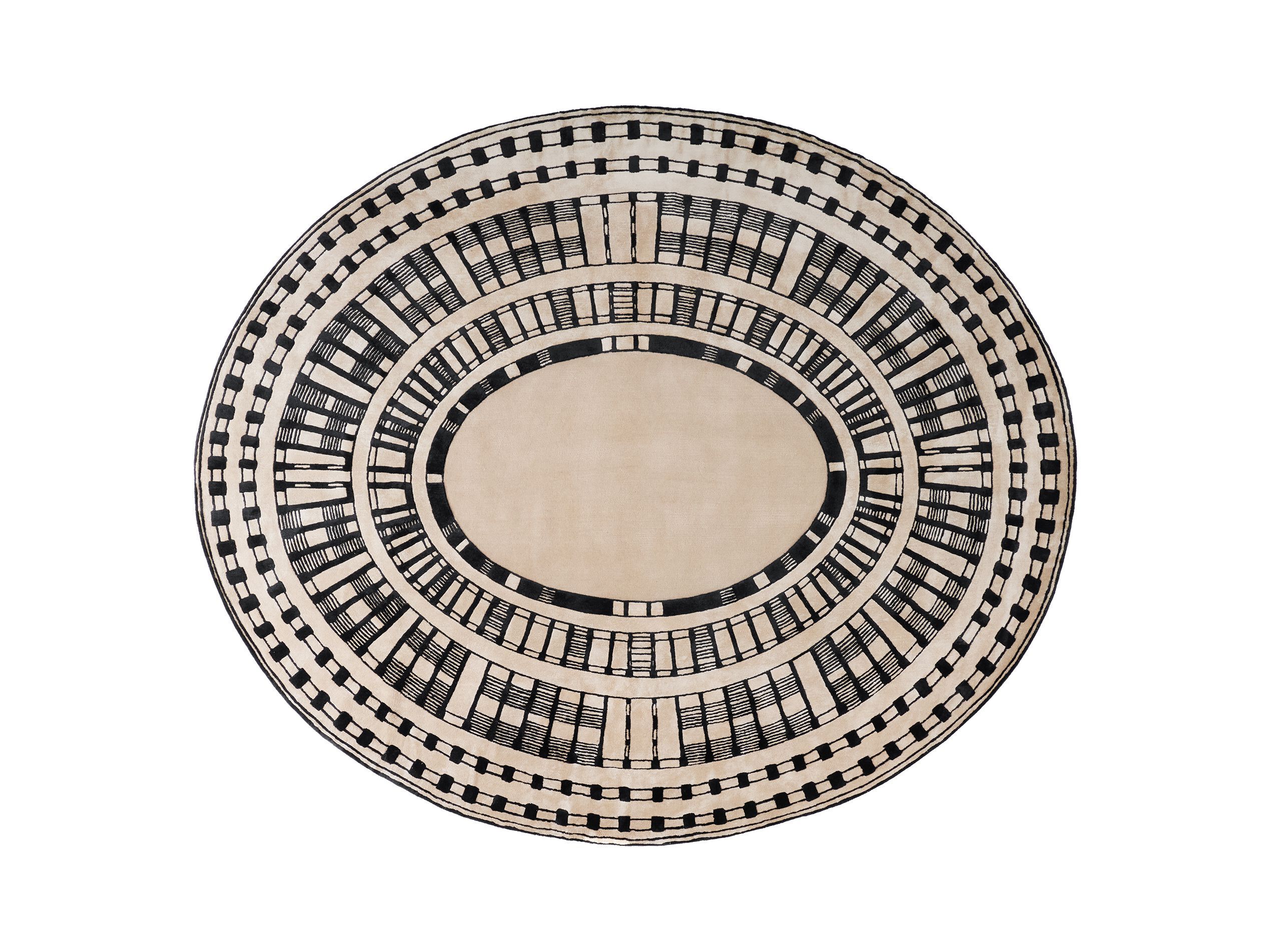 Ковер ручной работы из шерсти и шелка Tapis Rouge памятники ARCH-00034082