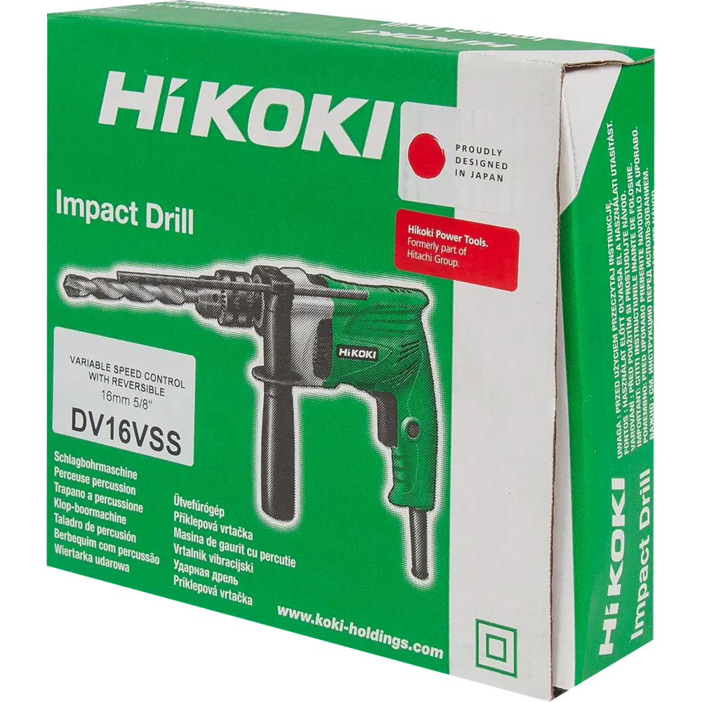 Дрель сетевая ударная Hikoki DV16VSS, 600 Вт STLM-2026177 - Вид №5