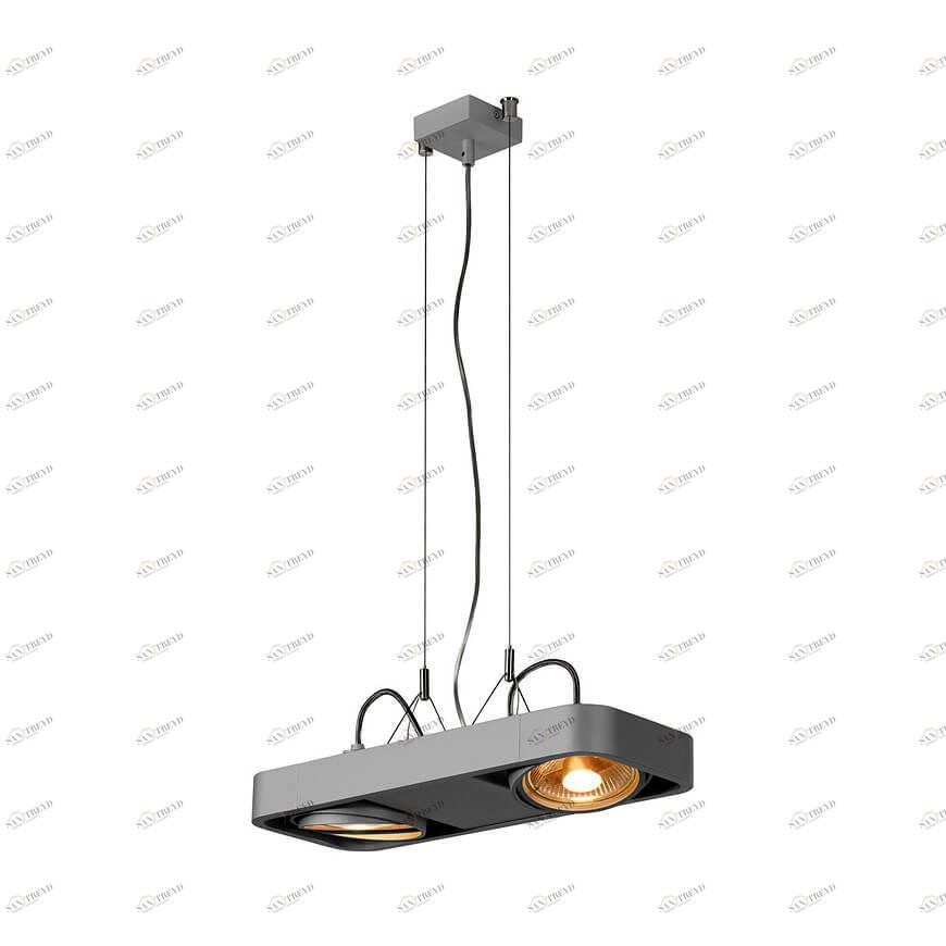 Подвесной светильник металлический серебряный Aixlight 159214 SLV ДИЗАЙНЕРСКИЕ, AIXLIGHT R2 SILVER 00-3889712 Серебро 