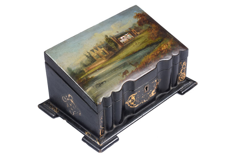 SOR27574 Коробка для канцелярских принадлежностей из папье-маше ijlbrown  - Вид №1