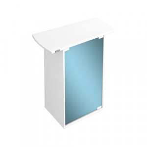 ПР0029578 Тумба под аквариум для AquaArt 60л со стеклянной дверью цвет белый TETRA