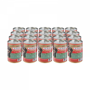 ПР0035363*20 Корм для собак Алдерс Гарант 80%рубленного мяса Рубец, сердце банка 410г (упаковка - 20 шт) Dr. ALDER`s