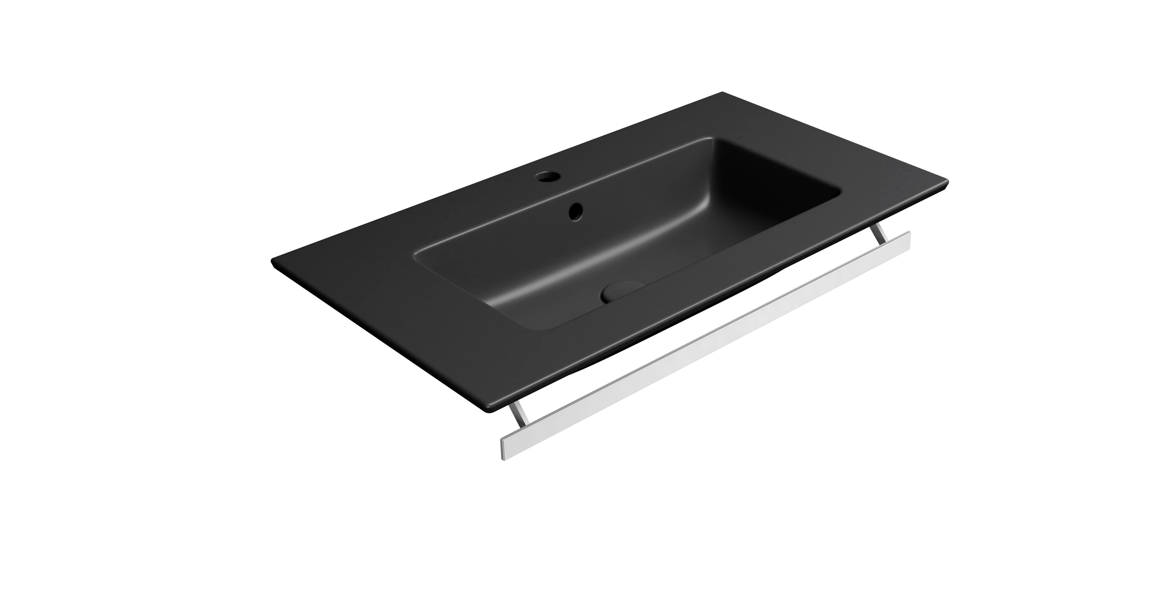 Прямоугольная раковина с держателем для полотенец GSI ceramica чистый ARCH-00068994 - Вид №8