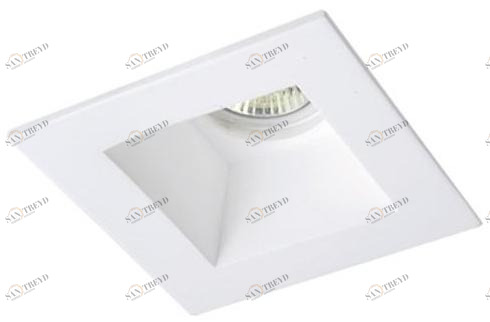 Terzo Light Встраиваемый квадратный точечный светильник из гипса Ceramic V4071400